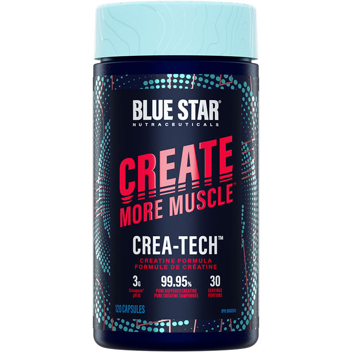 Blue Star Nutraceutcials Crea-tech 120 Caps