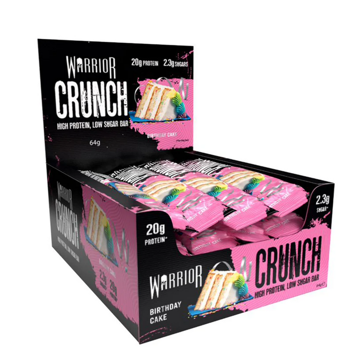 Warrior Supplements Crunch Box of 12