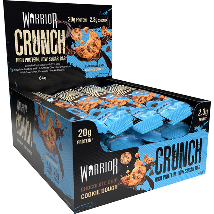 Warrior Supplements Crunch Box of 12