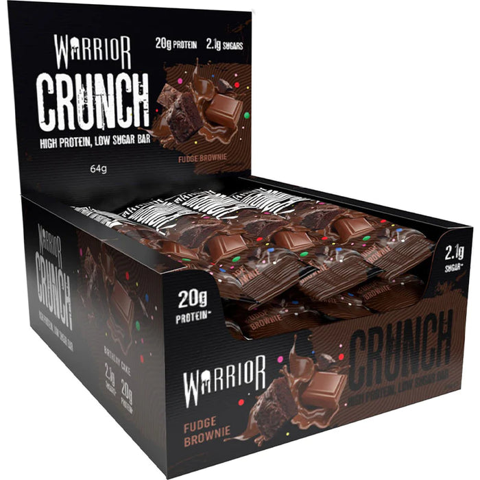 Warrior Supplements Crunch Box of 12