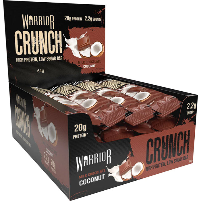 Warrior Supplements Crunch Box of 12