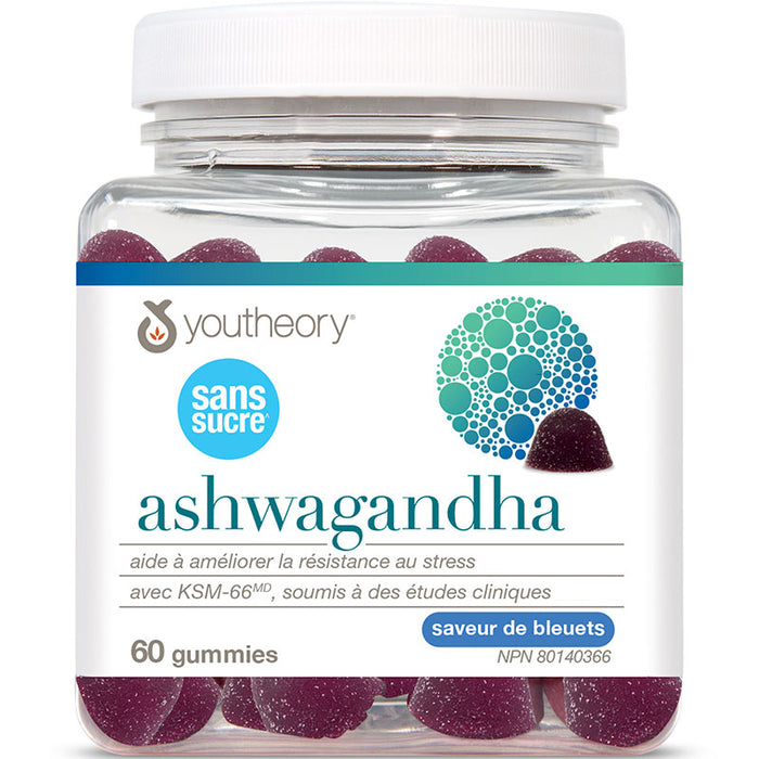 Youtheory Ashwaghanda Gummies 60 gummies