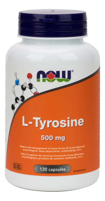 NOW L Tyrosine 500mg 120 ct (120)