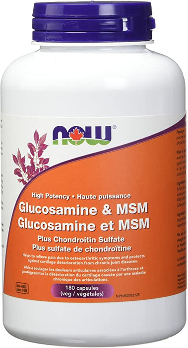 NOW Glucosamine + MSM