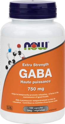 NOW GABA 500mg 100 caps