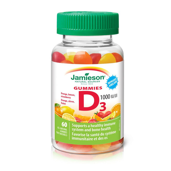 Jamieson Vitamin D Gummies - 60 Gummies