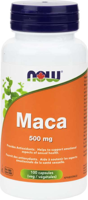 NOW MACA 500mg 100 caps