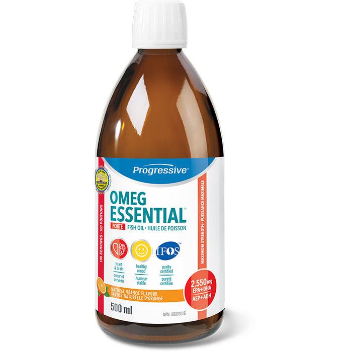 Progressive Omegessential FORTE 500ml (100)