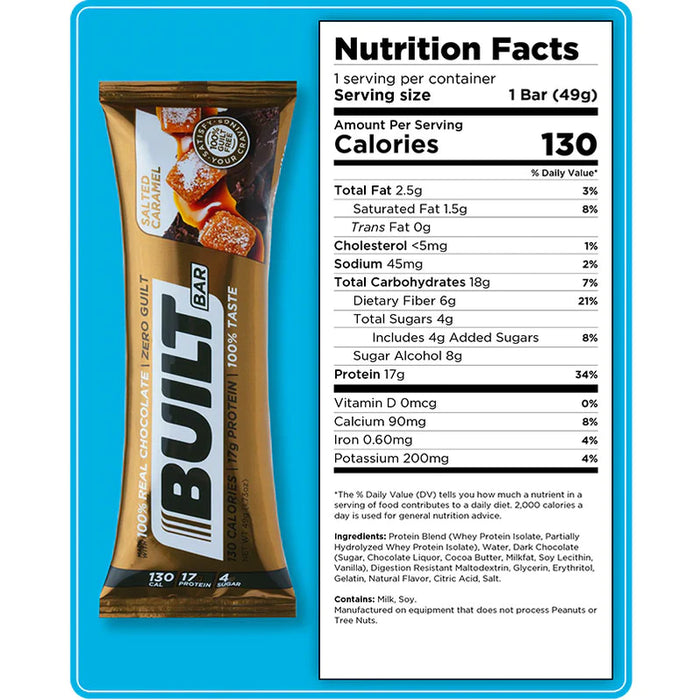 Built Bar Protein and Energy Box of 12