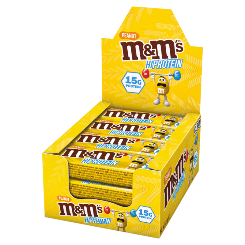 M&M Protein Bar Box of 18 — Popeyes Supplements Saskatoon