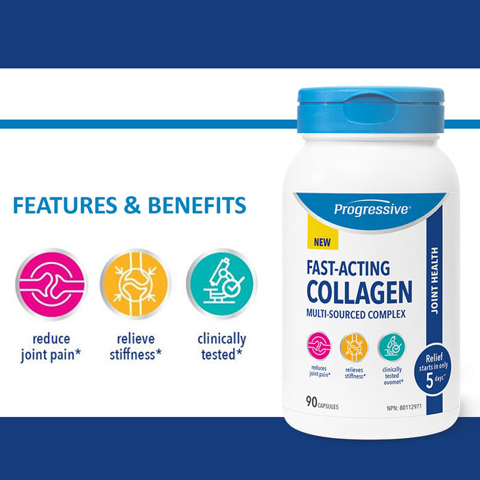 Progressive Fast Acting Collagen 90 caps