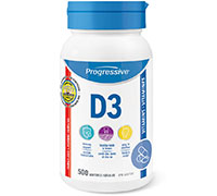 Progressive Vitamin D 500 Softgels